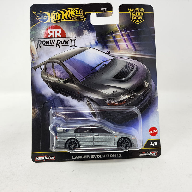 Lancer Evolution IX * 2025 Hot Wheels Car Culture RONIN RUN II Case M