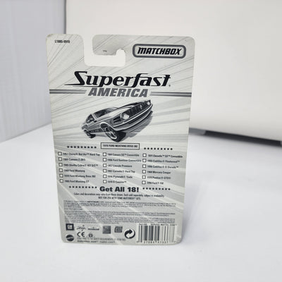 1970 Ford Mustang Boss 302 #5 * Matchbox Superfast America