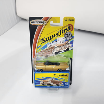 1957 Lincoln Premiere 50 * Matchbox Superfast