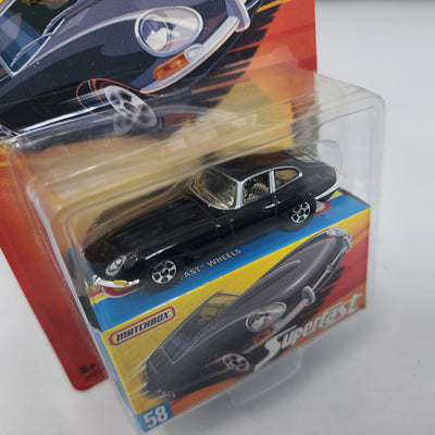 1961 Jaguar E-Type Coupe 58 * Matchbox Superfast
