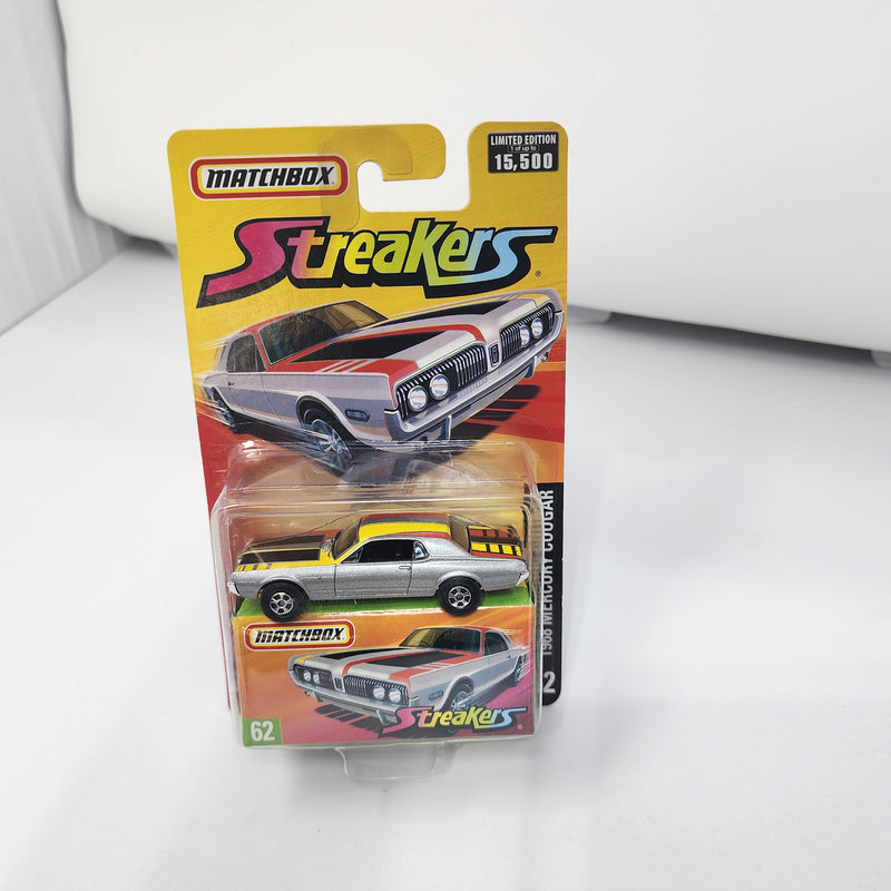 1968 Mercury Cougar 62 * Matchbox Streakers
