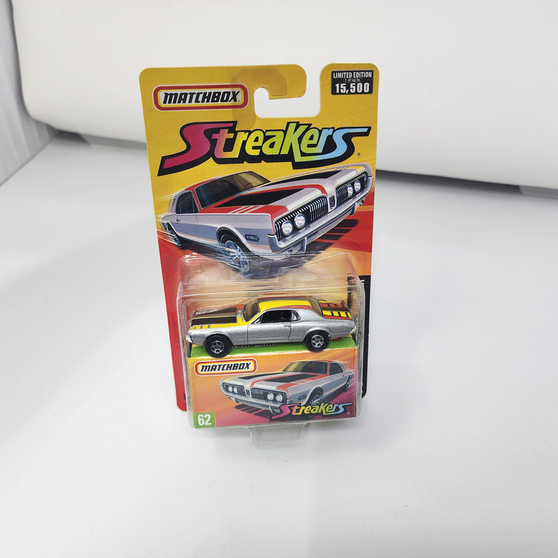 1968 Mercury Cougar 62 * Matchbox Streakers