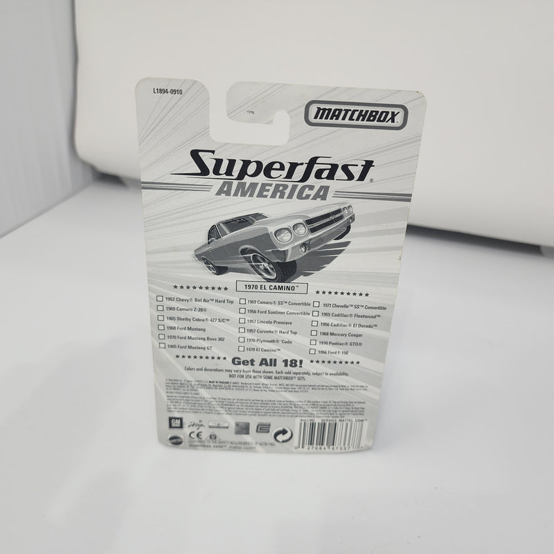 1970 El Camino 12 * Matchbox Superfast