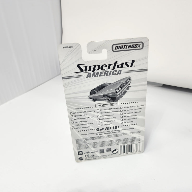 1968 Mercury Cougar 16 * Matchbox Superfast America