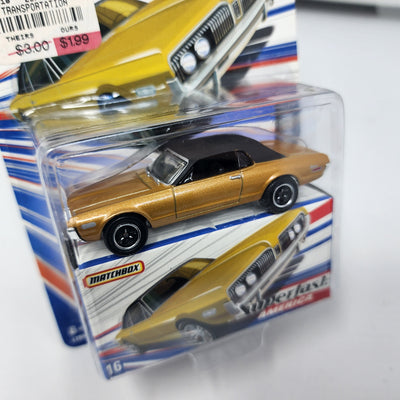1968 Mercury Cougar 16 * Matchbox Superfast America