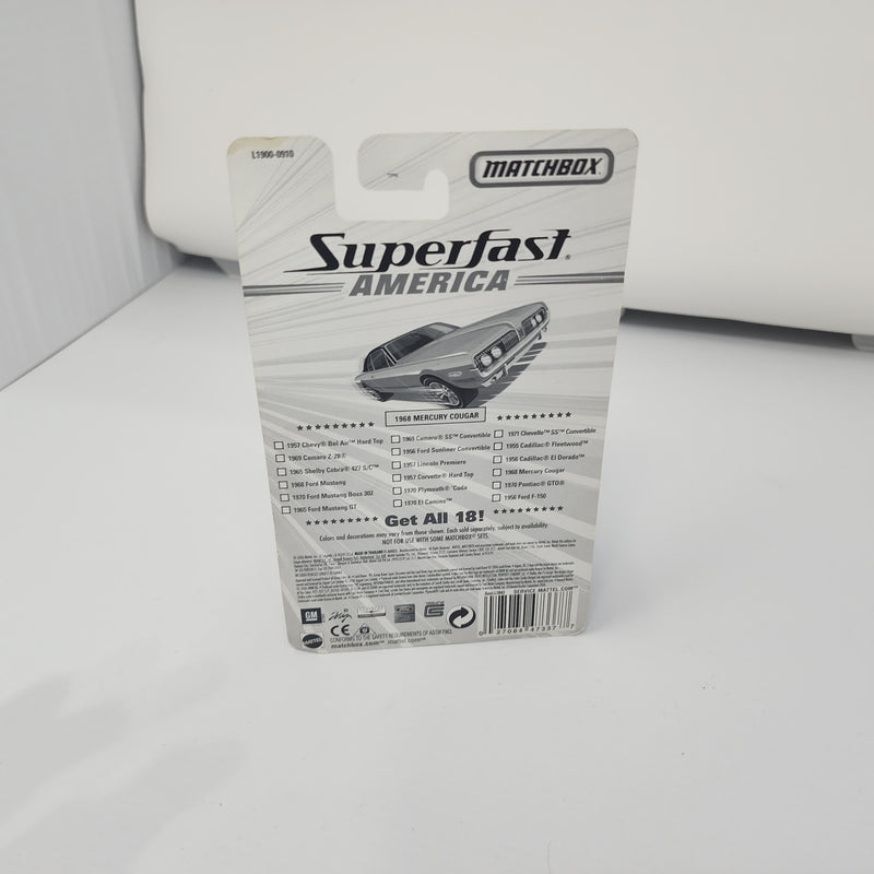 1968 Mercury Cougar 16 * Matchbox Superfast America