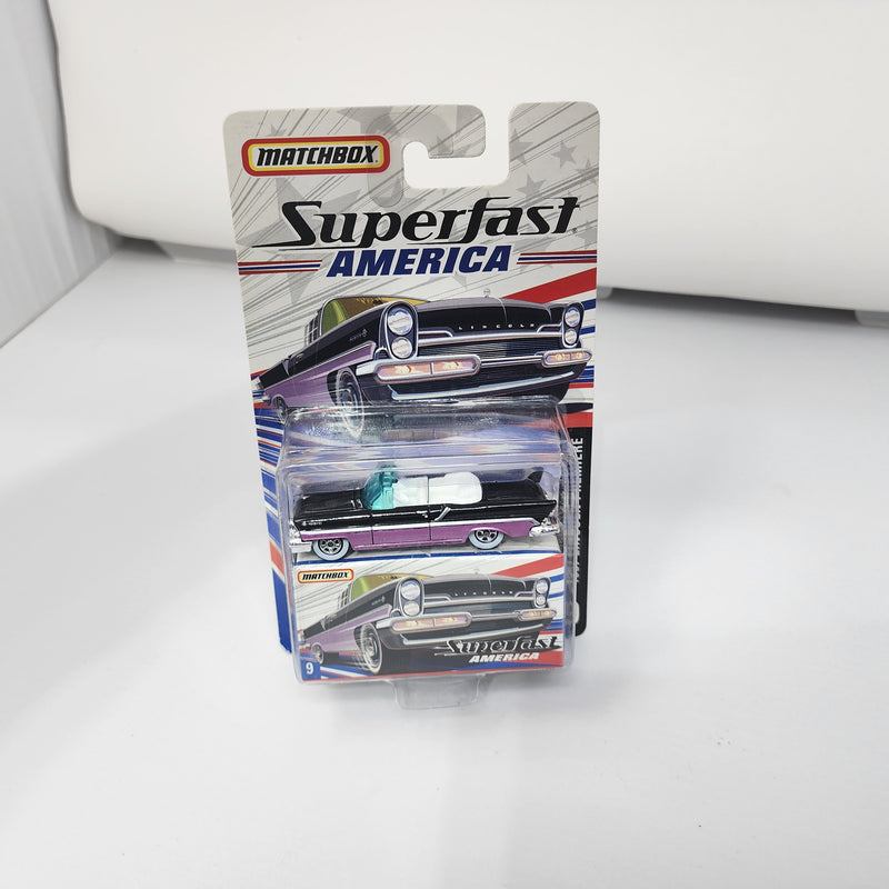1957 Lincoln Premiere 9 * Matchbox Superfast America