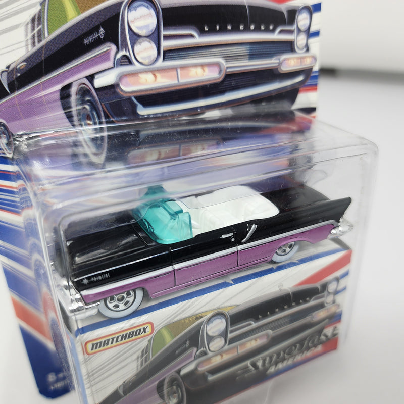 1957 Lincoln Premiere 9 * Matchbox Superfast America