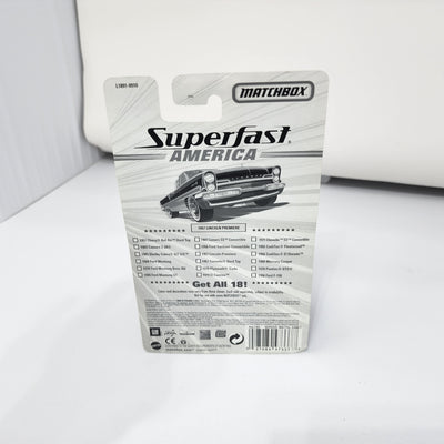 1957 Lincoln Premiere 9 * Matchbox Superfast America