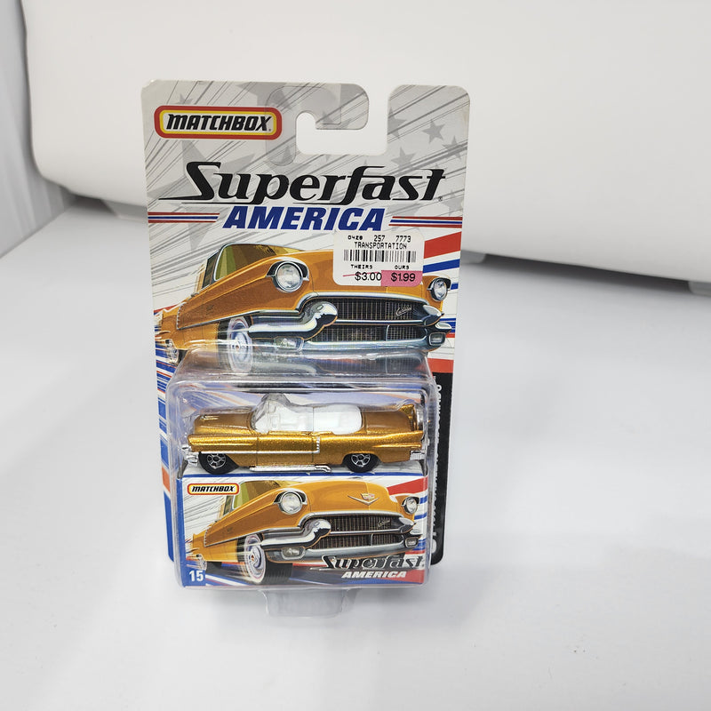 1956 Cadillac El Dorado 15 * Matchbox Superfast America