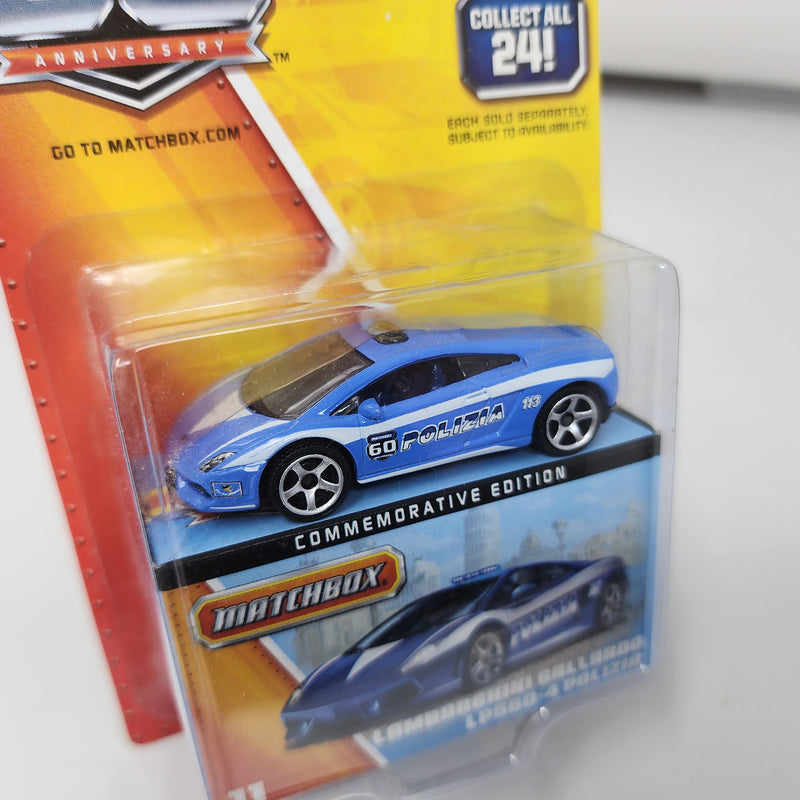 Lamborghini Gallardo LP560-4 Polzia 11 * Matchbox 60th Anniversary