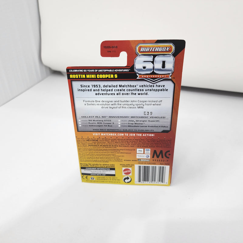 Austin Mini Cooper S * Matchbox 60th Anniversary