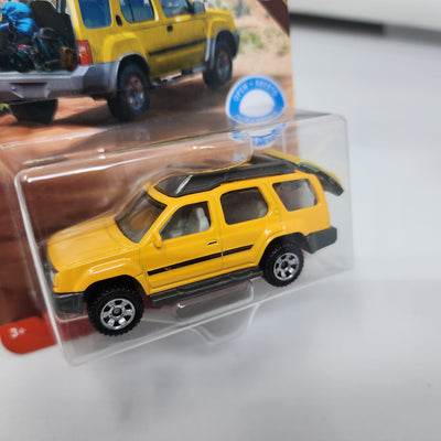 2000 Nissan Xterra * YELLOW * Matchbox Moving Parts