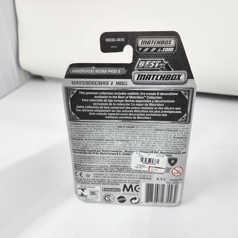 Lamborghini Miura P400 S * Matchbox Best of Series