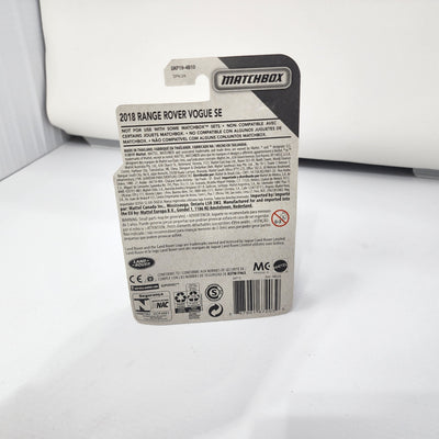 2018 Range Rover Vogue SE * Black * Matchbox Moving Parts