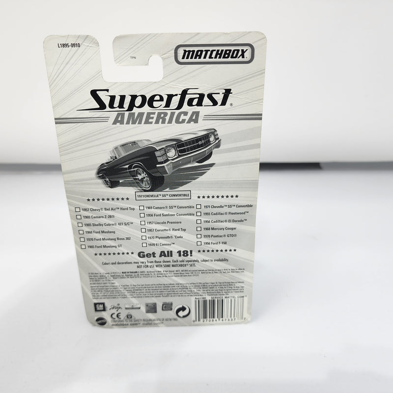 1971 Chevelle SS Convertible * Matchbox Superfast America