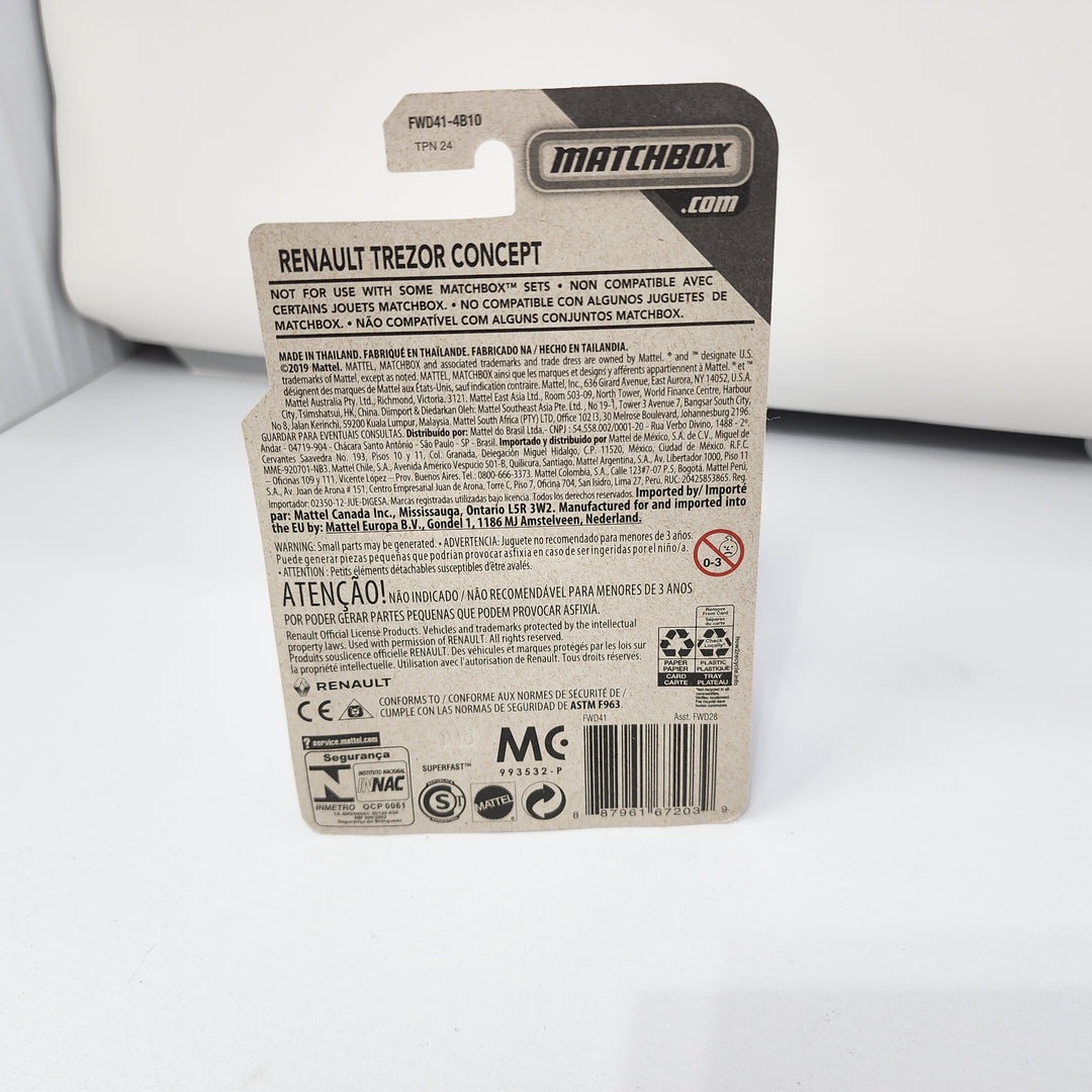 Renault Trezor Concept * Matchbox Moving Parts – Wheelcollectors LLC