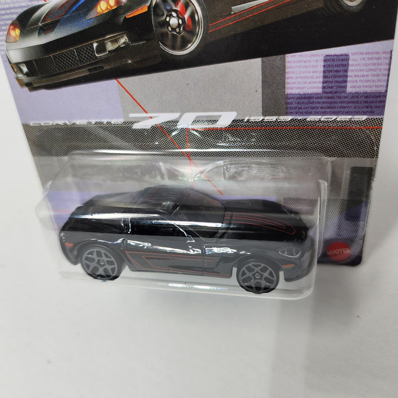 C6 Corvette * Black * Hot Wheels 70th Anniversary Corvette