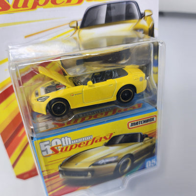 '04 Honda S-2000 * Yellow * Matchbox Superfast 50th