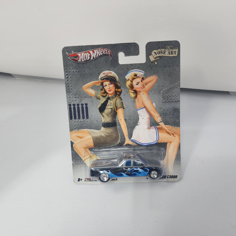 Customized C3500 Nose Art * Hot Wheels Premium Pop Culture