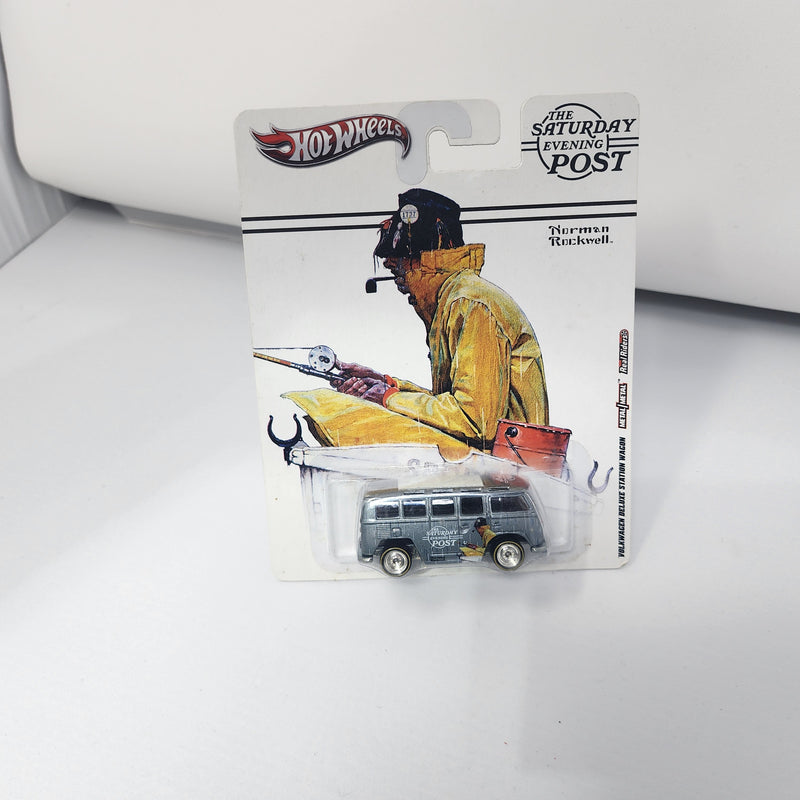 Volkswagen Deluxe Station Wagon Saturday Evening Post * Hot Wheels Premium Pop Culture