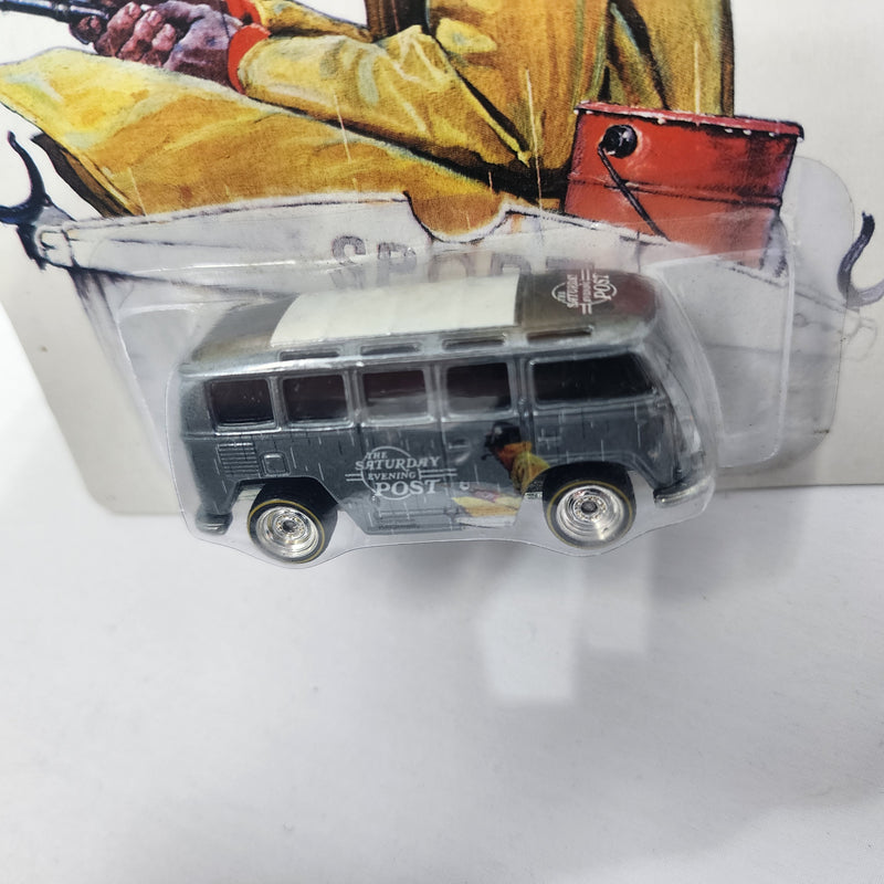 Volkswagen Deluxe Station Wagon Saturday Evening Post * Hot Wheels Premium Pop Culture