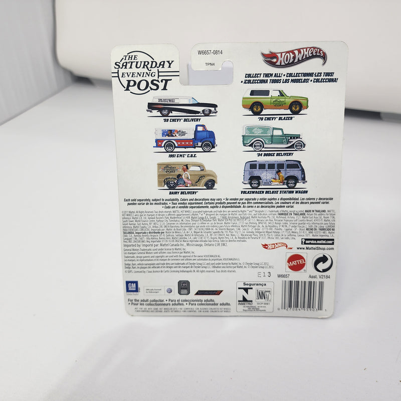 Volkswagen Deluxe Station Wagon Saturday Evening Post * Hot Wheels Premium Pop Culture