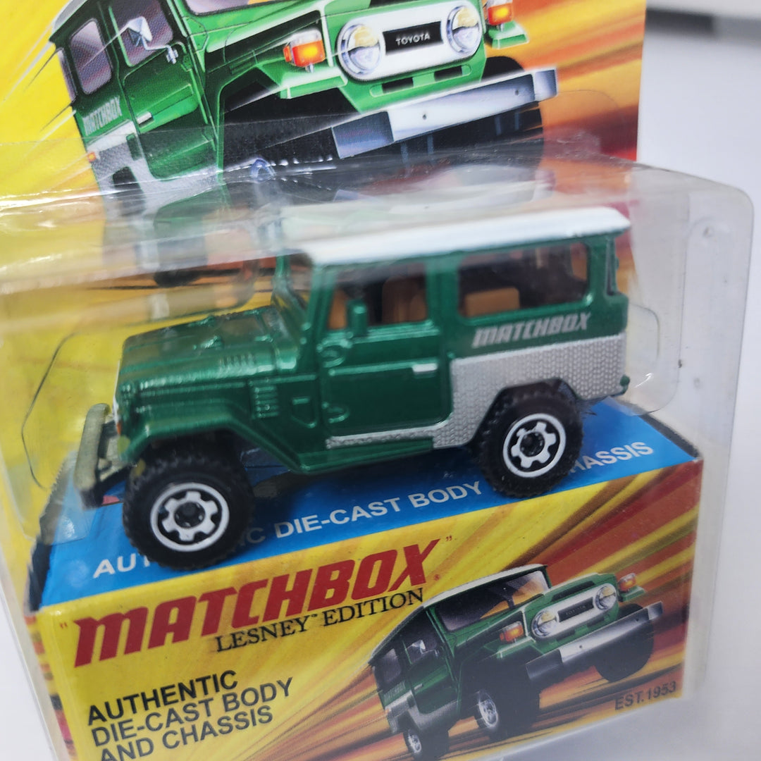 Matchbox Pièces Mobiles Toyota Land Cruiser FJ40 Vert #8/54