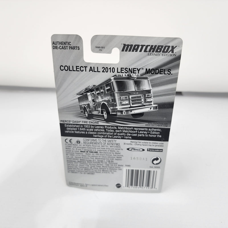 Pierce Dash Fire Engine * Matchbox Lesney Edition