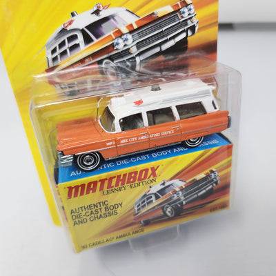 '63 Cadillac Ambulance * Matchbox Lesney Edition