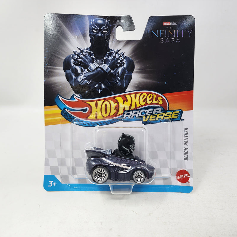 Black Panther * 2025 Hot Wheels Racer Verse NEW! Case H