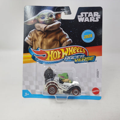 Grogu Star Wars * 2025 Hot Wheels Racer Verse NEW! Case H