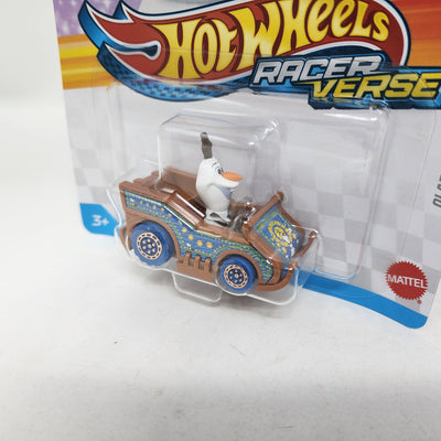 Olaf Disney Frozen * 2025 Hot Wheels Racer Verse NEW! Case H