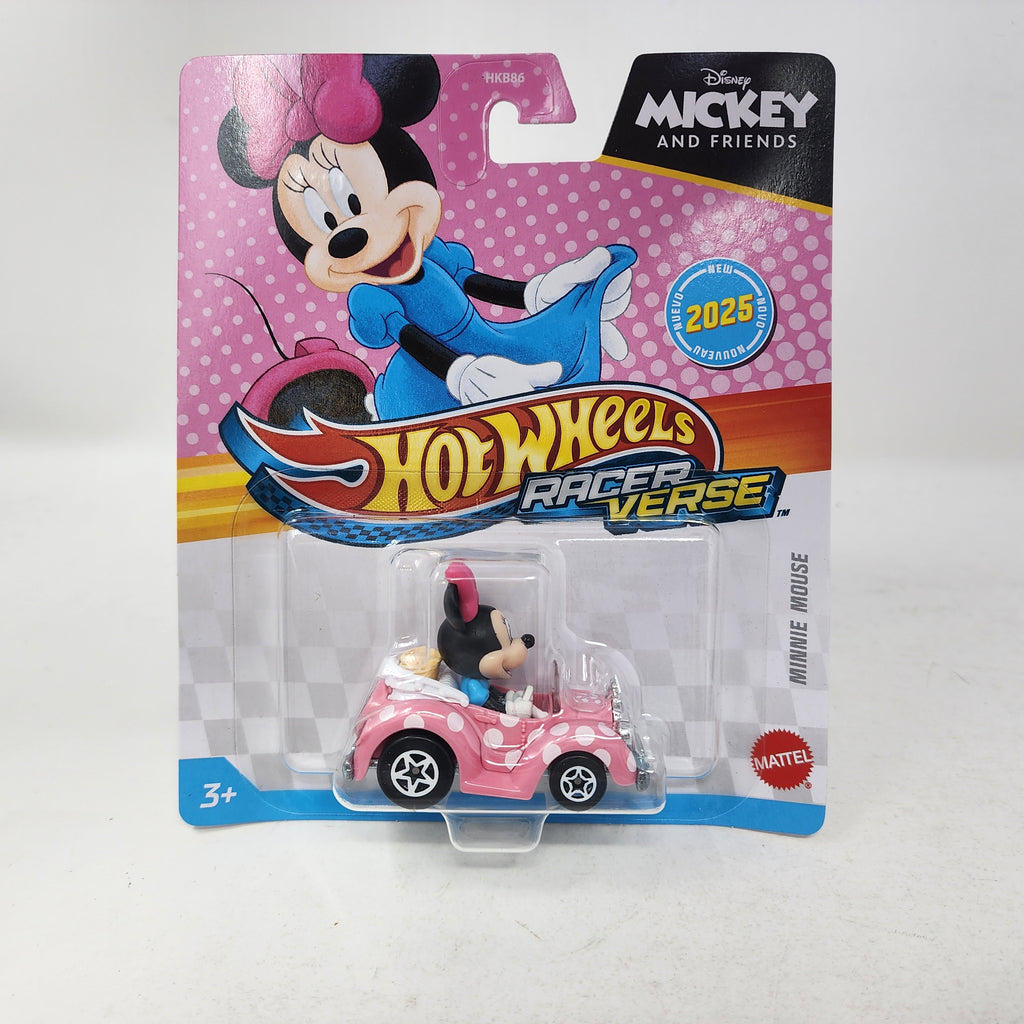 Minnie Mouse * 2025 Hot Wheels Racer Verse NEW! Case H