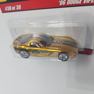 '06 Dodge Viper 30 * Gold * Hot Wheels Classics