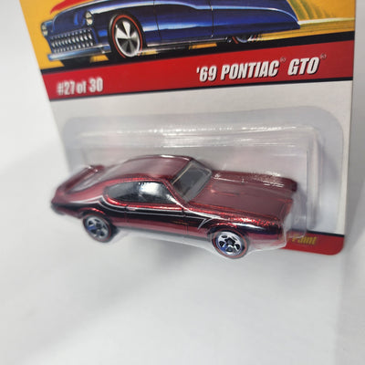 '69 Pontiac GTO 27 * Red * Hot Wheels Classics