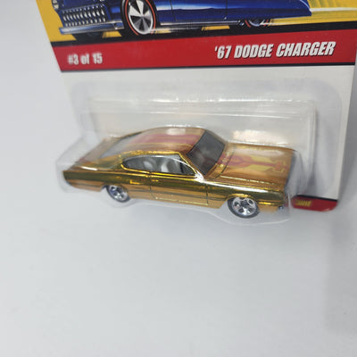 '67 Dodge Charger 3 * Gold * Hot Wheels Classics