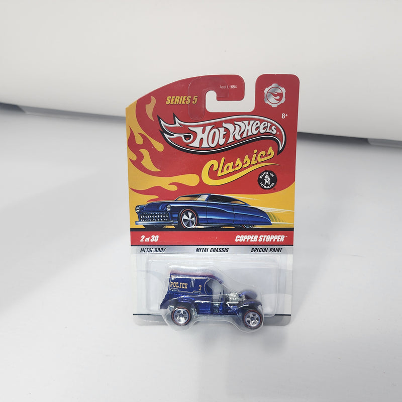 Copper Stopper 2 * Blue * Hot Wheels Classics