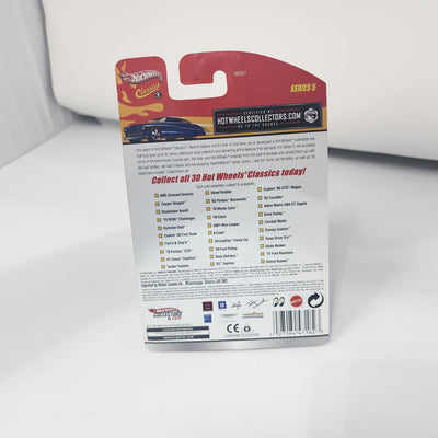 Fish'D & Chip'D 7 * Blue * Hot Wheels Classics CHASE Rubber Tires