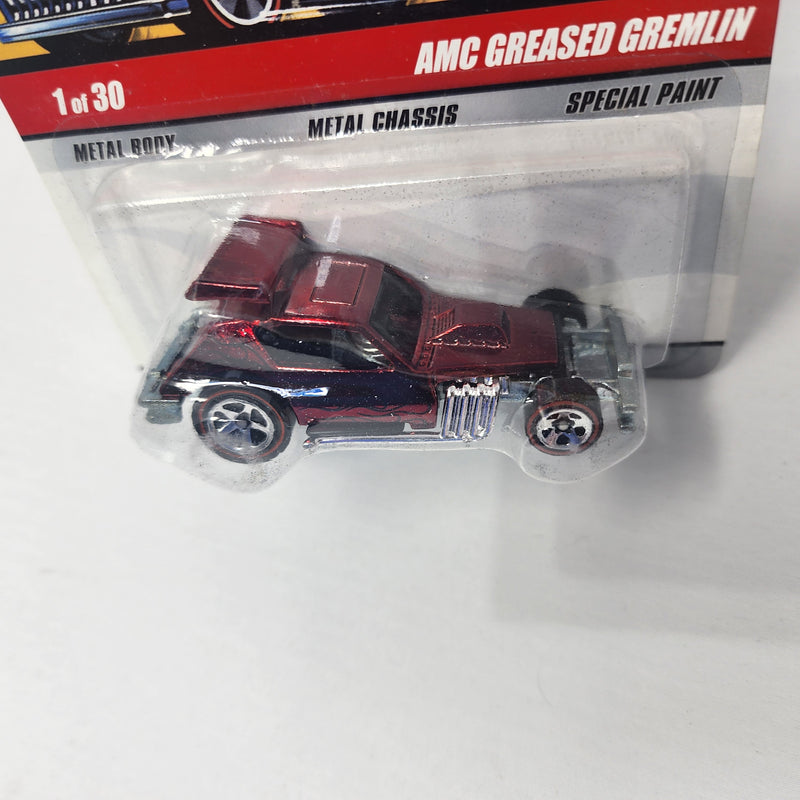 AMC Greased Gremlin 1 * RED * Hot Wheels Classics