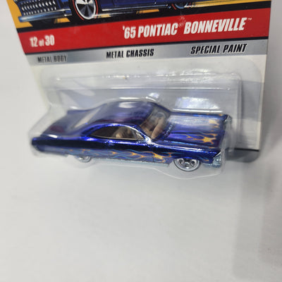 '65 Pontiac Bonneville 12 * Blue * Hot Wheels Classics