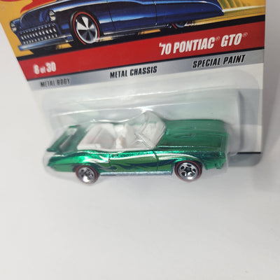 '70 Pontiac GTO 8 * Green * Hot Wheels Classics