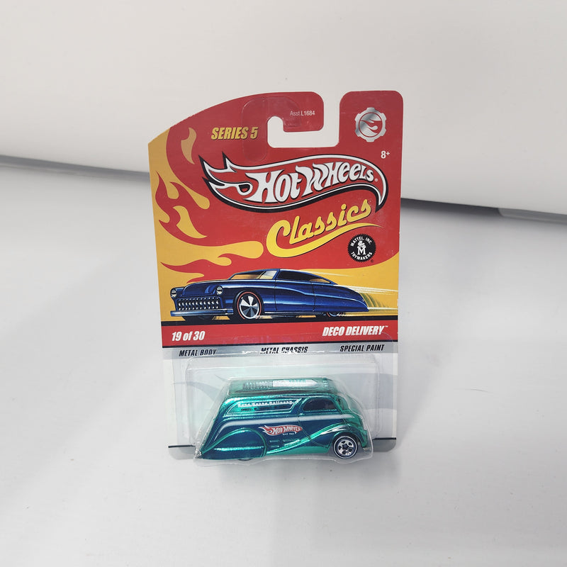 Deco Delivery 19 * Teal * Hot Wheels Classics