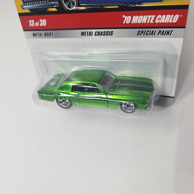 '70 Monte Carlo 13 * Green * Hot Wheels Classics