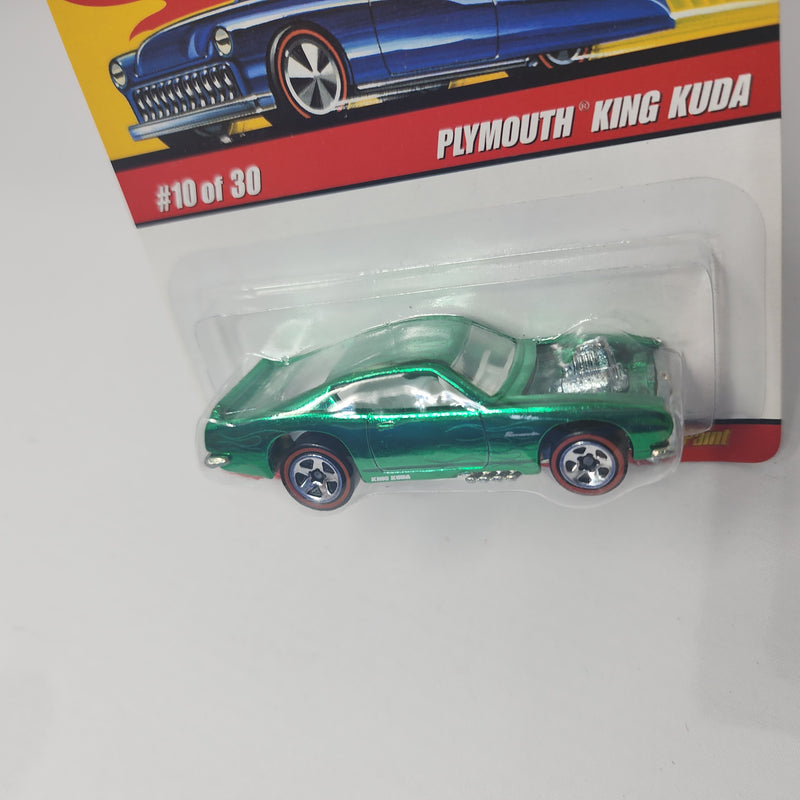 Plymouth King Kuda 10 * Green * Hot Wheels Classics