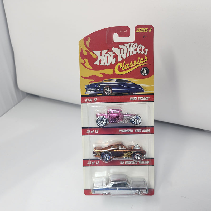 3-Pack Walgreens Exclusive Pack * Hot Wheels Classics