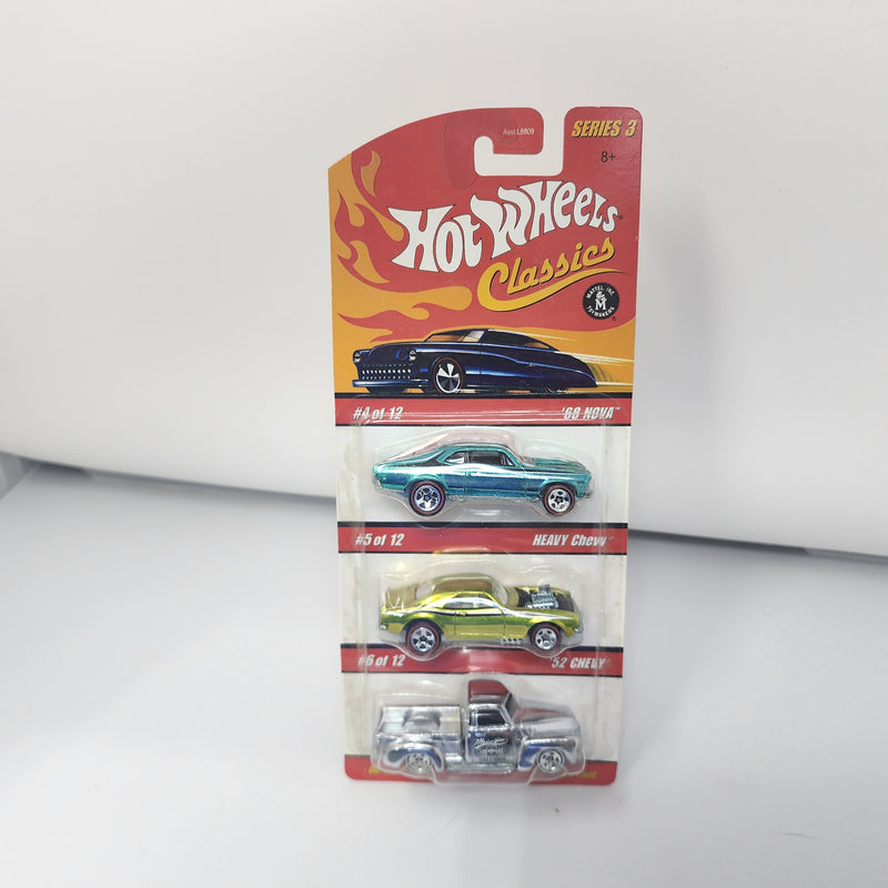 3-Pack Walgreens Exclusive Pack * Hot Wheels Classics