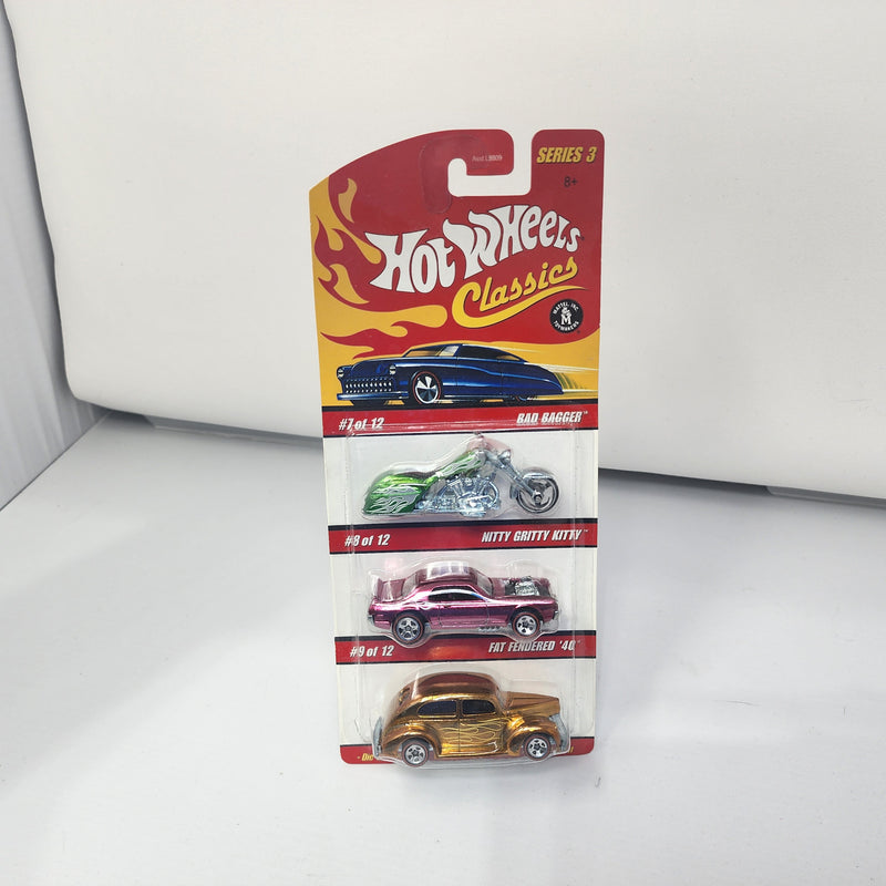 3-Pack Walgreens Exclusive Pack * Hot Wheels Classics