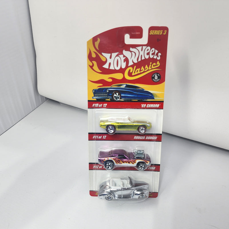 3-Pack Walgreens Exclusive Pack * Hot Wheels Classics