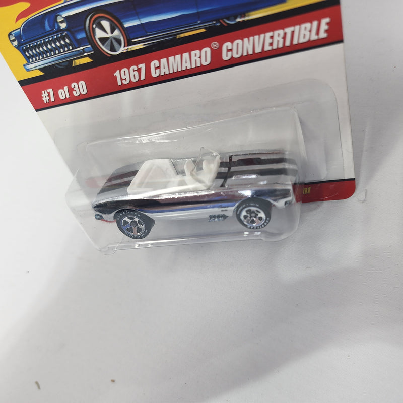 1967 Camaro Convertible 7 * Chrome * Hot Wheels Classics